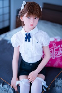 J-cute 137cm バスト平 AGB08 衣音ヘッド 掲載画像は フルシリコン製ラブドール