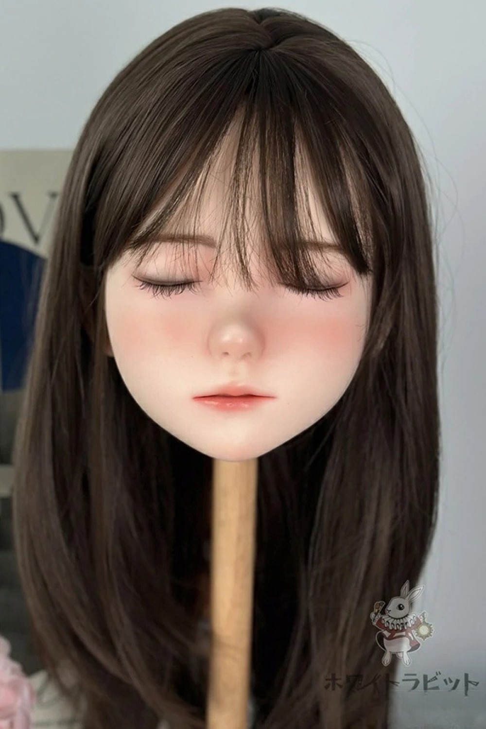 Real Girl 03ヘッド単品 瞑り目 職人メイク ROS口開閉機能付き 軟性シリコンヘッド単体ラブドール 140CM～148CMお勧めラブドール