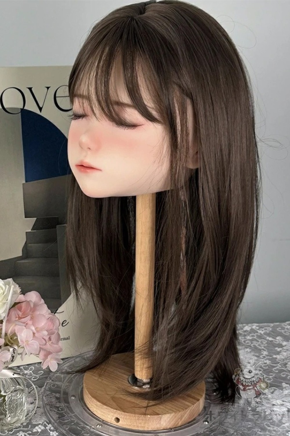 Real Girl 03ヘッド単品 瞑り目 職人メイク ROS口開閉機能付き 軟性シリコンヘッド単体ラブドール 140CM～148CMお勧めラブドール
