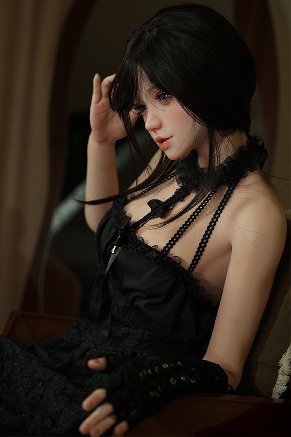 Yue Doll 150cm Cカップ 洛莉丝（Lolis）ヘッド シームレス フルシリコン製ラブドール