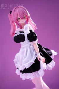 BCDOLL 63cm Mina F06ヘッド 小型で軽量化で収納しやい PU製ヘッド+ミナシリコンボディラブドール