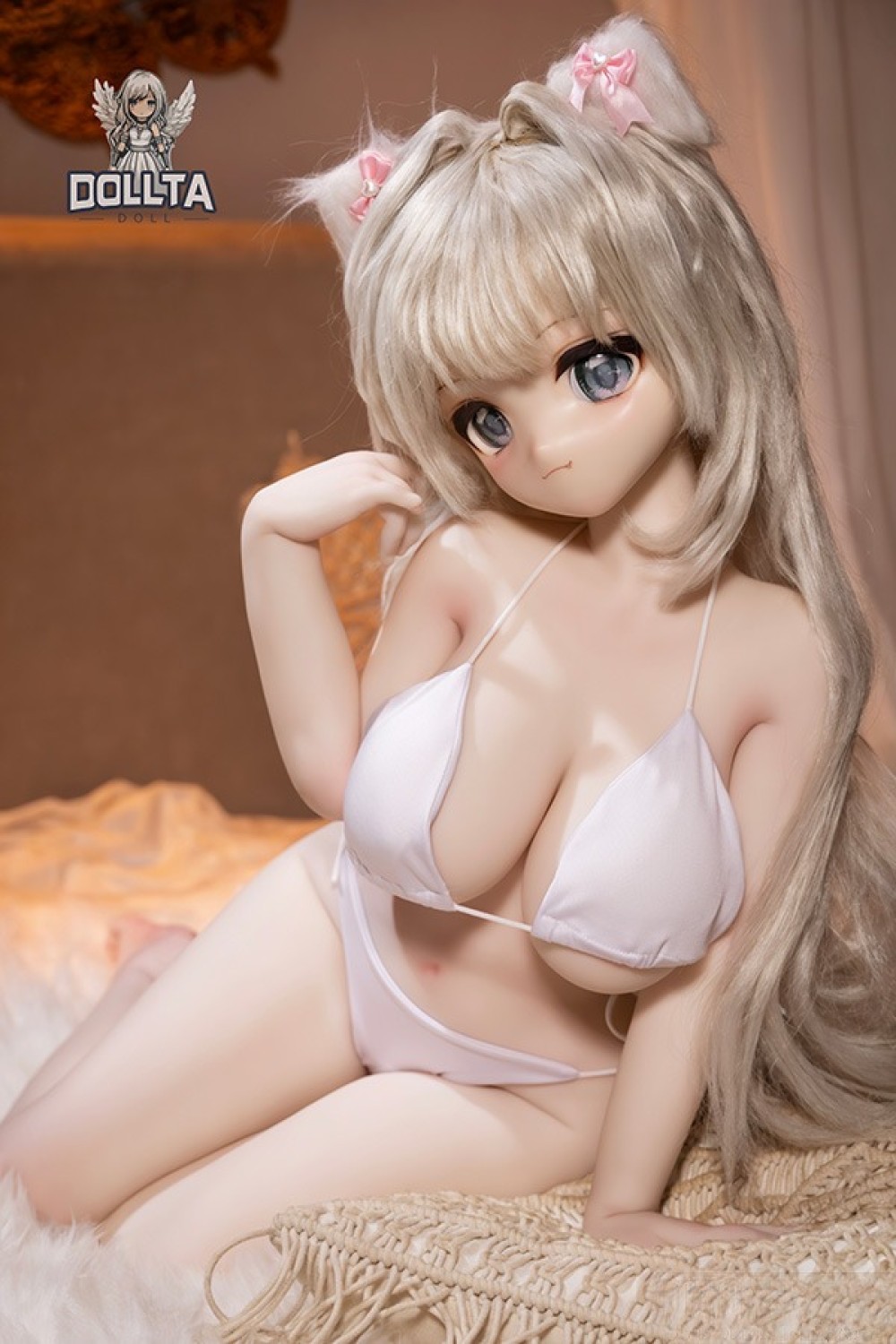 DOLLTA 132cm Gカップ 鈴 （Suzu）ヘッド アニメドール 衣装は宣材写真と同じ M16ジョイント シリコンヘッド＋TPE製ボディラブドール