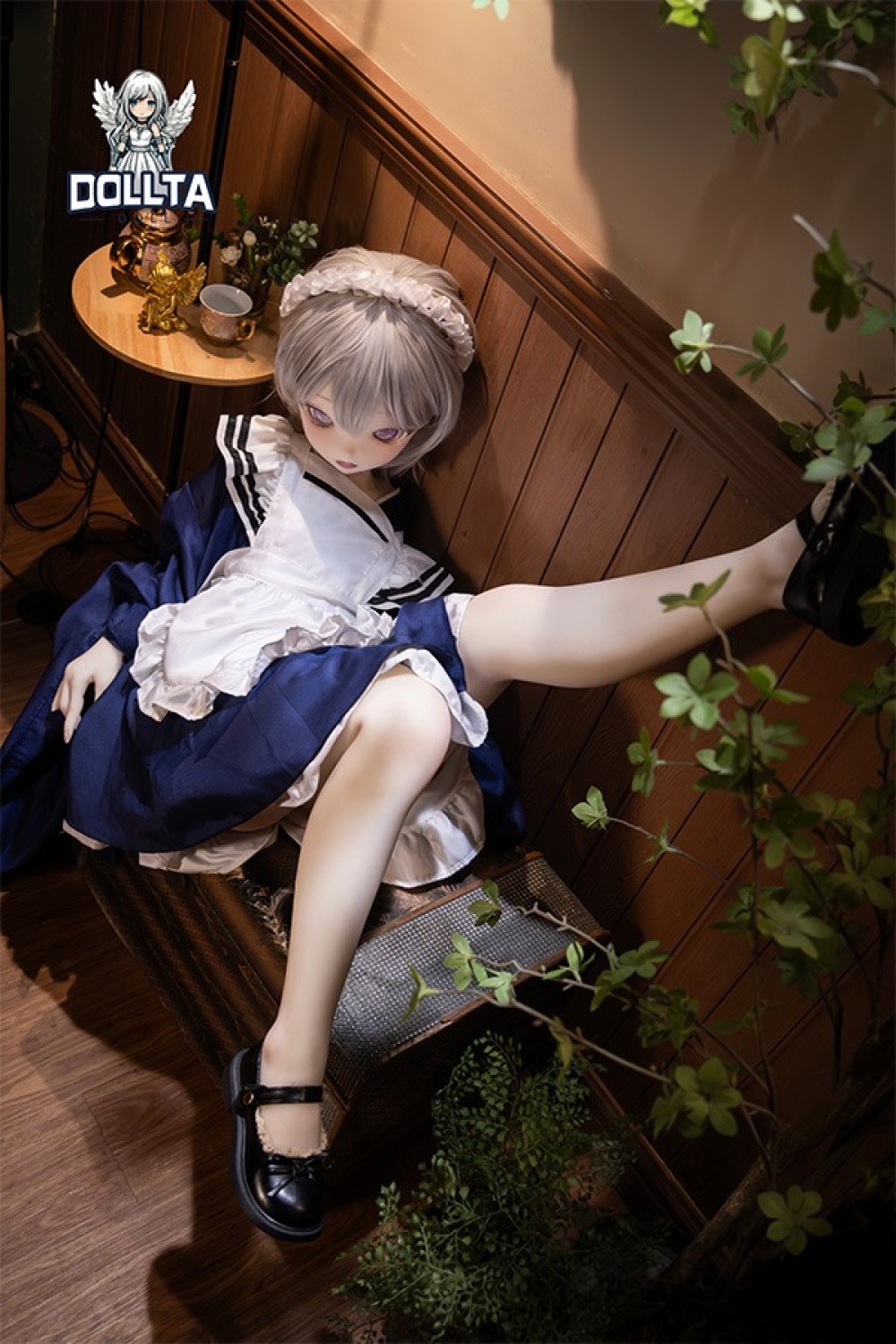 DOLLTA 132cm AAカップ 凛 （Rin）ヘッド アニメドール 衣装は宣材写真と同じ M16ジョイント シリコンヘッド＋TPE製ボディラブドール