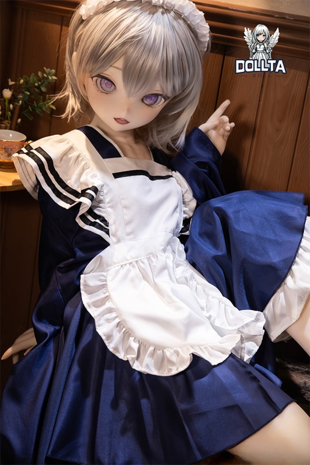 DOLLTA 132cm AAカップ 凛 （Rin）ヘッド アニメドール 衣装は宣材写真と同じ M16ジョイント シリコンヘッド＋TPE製ボディラブドール