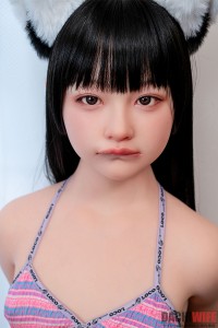 J-cute 144cm Aカップ AGD38 遥（はるか）ヘッド シームレスドール ROS機能付き 掲載画像は フルシリコン製ラブドール