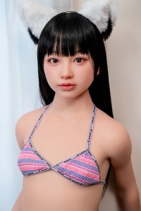 J-cute 144cm Aカップ AGD38 遥（はるか）ヘッド シームレスドール ROS機能付き 掲載画像は フルシリコン製ラブドール