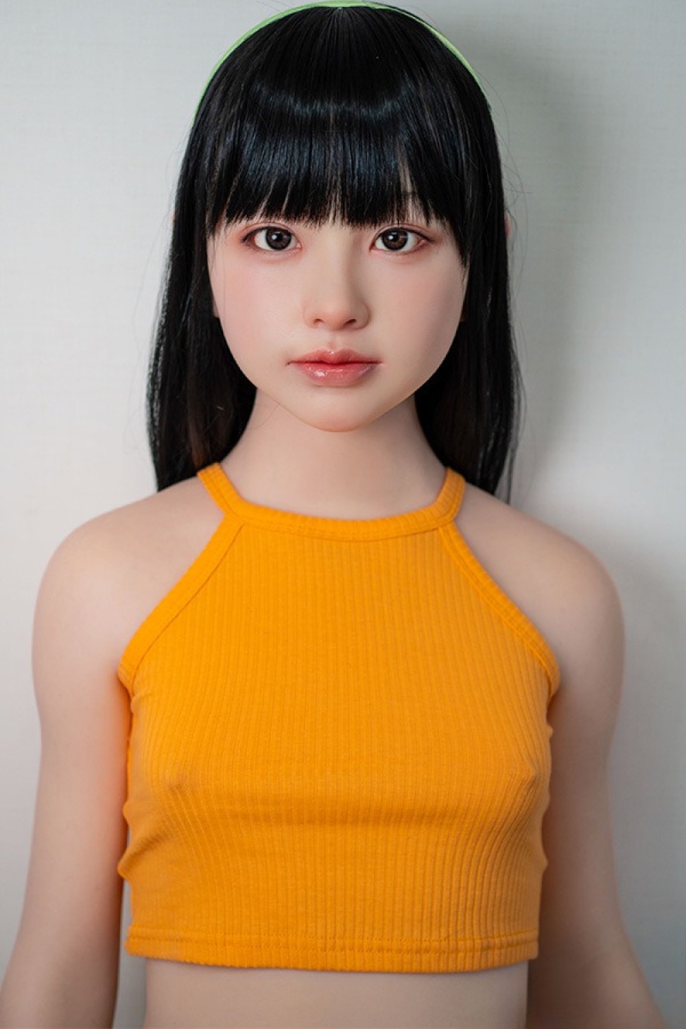 J-cute 144cm Aカップ AGD38 遥（はるか）ヘッド シームレスドール ROS機能付き 掲載画像は フルシリコン製ラブドール