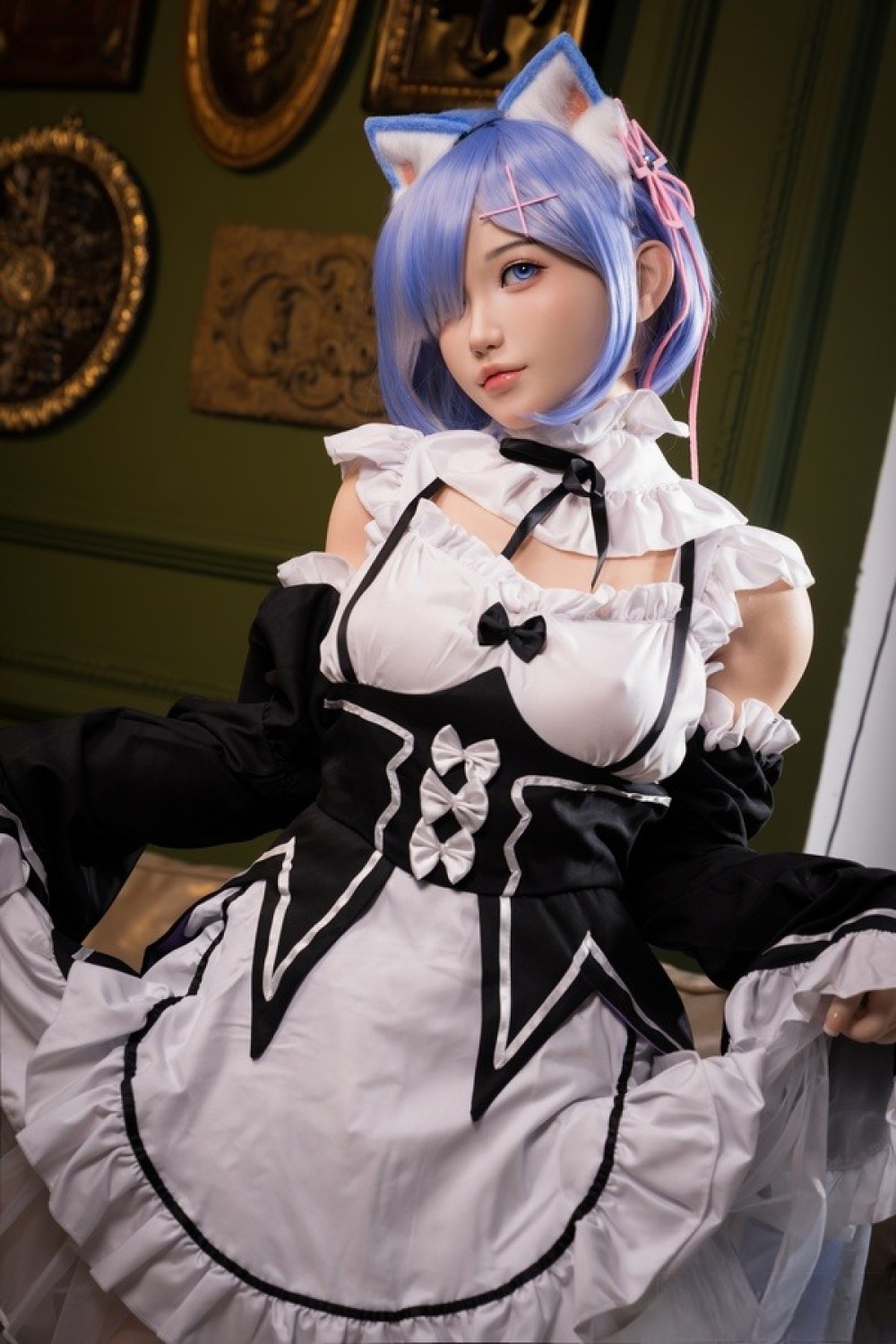 Real Girl 146cm Cカップ R124頭部 掲載画像ヘッドは硬めシリコン材質 ボディは材質選択可 掲載画像は フルシリコン製ラブドール
