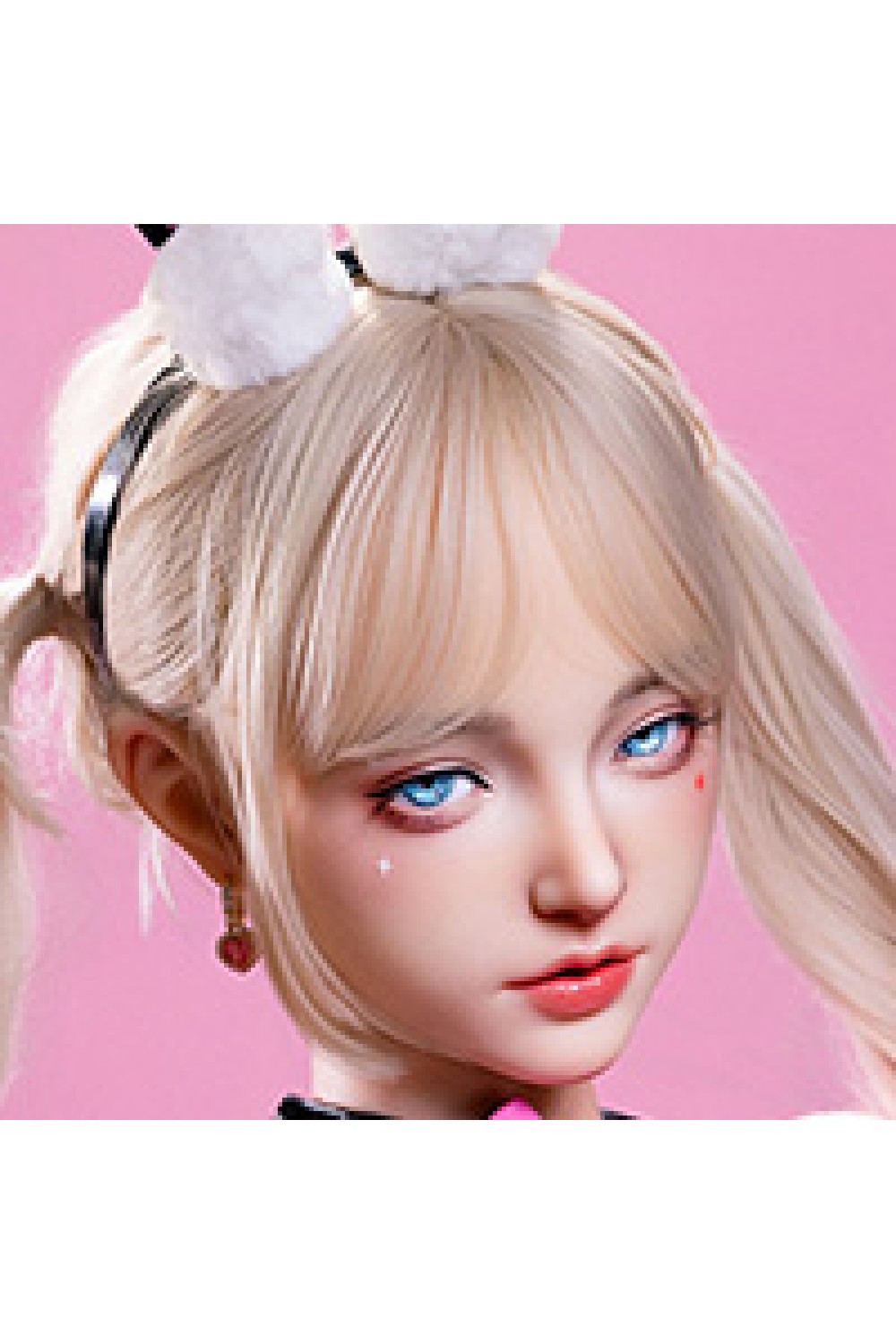 Doll Senior 170cm Hカップ #27 凛紗Linshaヘッド 掲載画像は口開閉機能付き リアル皮膚版 フルシリコン製ラブドール