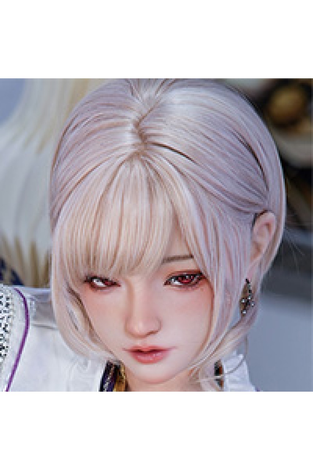 Doll Senior 170cm Hカップ #27 凛紗Linshaヘッド 掲載画像は口開閉機能付き リアル皮膚版 フルシリコン製ラブドール