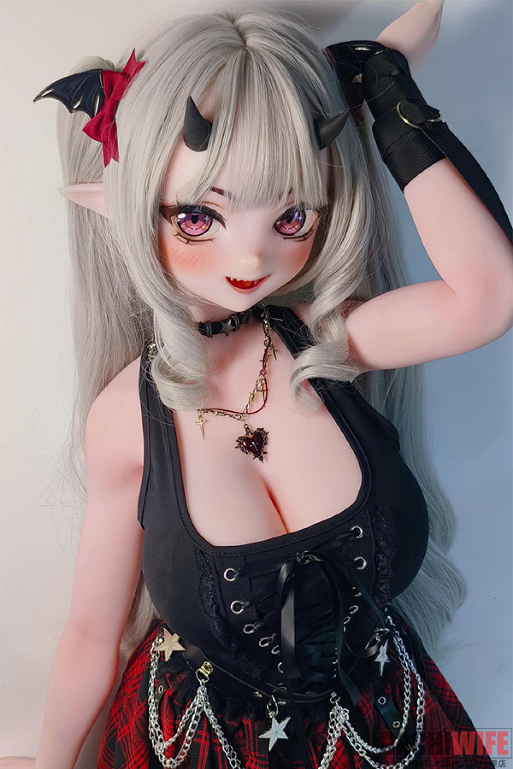 ElsaBabe 148cm L RAD057 橘魔乃（Tachibana Mano）暗黒風 フルシリコン製ラブドール