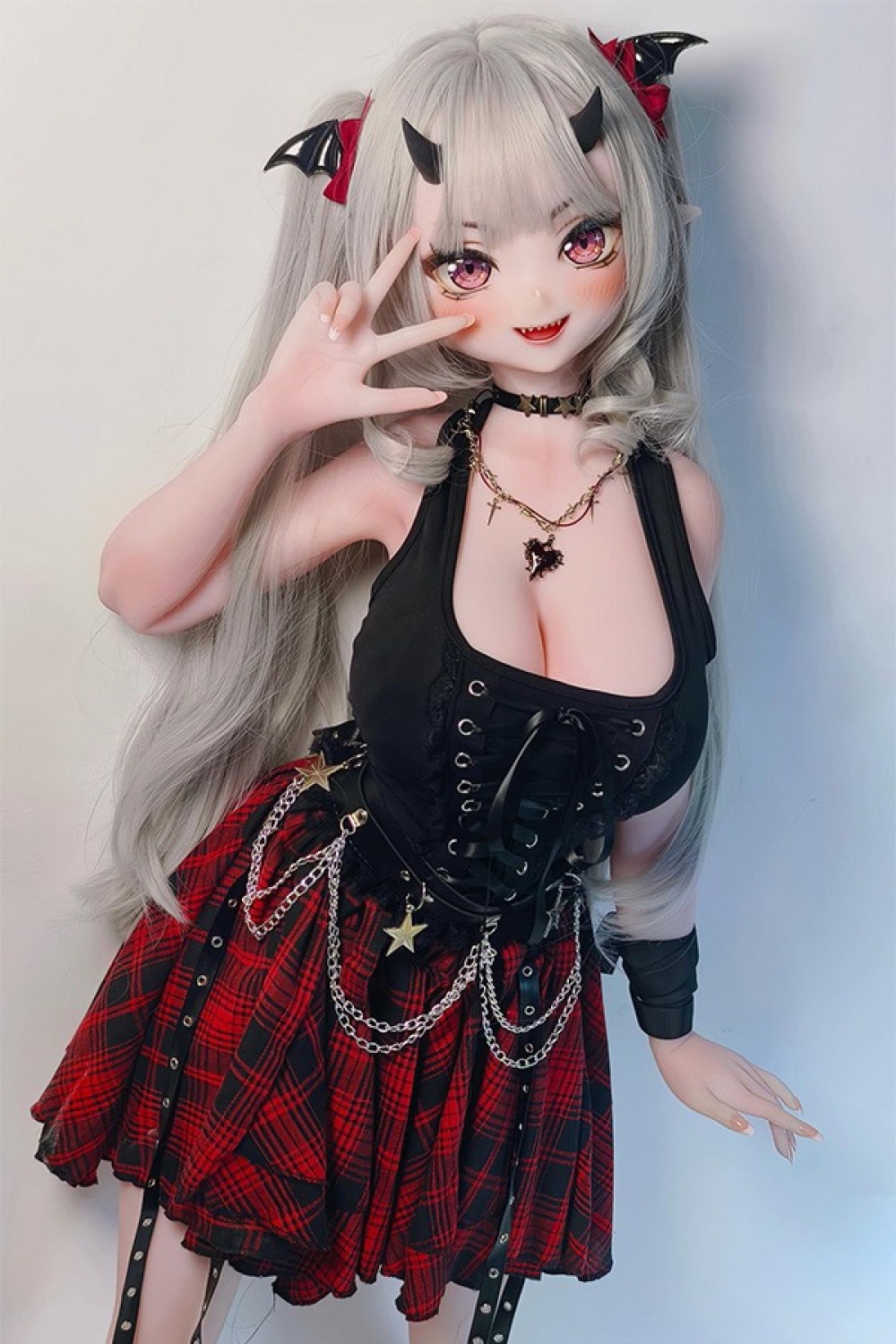 ElsaBabe 148cm L RAD057 橘魔乃（Tachibana Mano）暗黒風 フルシリコン製ラブドール
