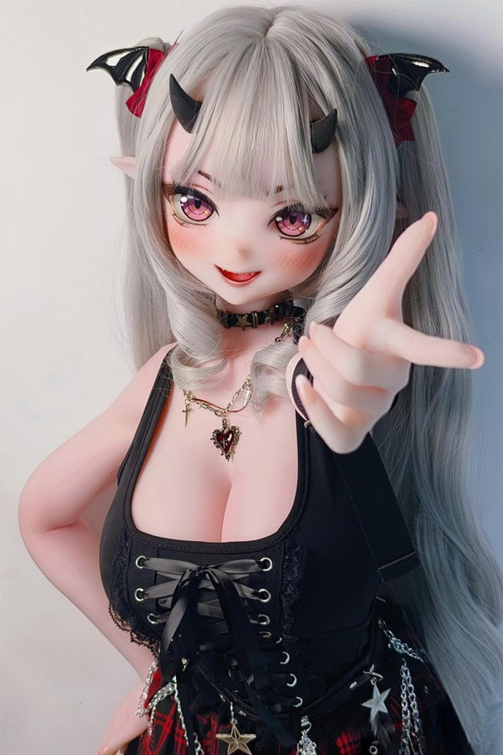 ElsaBabe 148cm L RAD057 橘魔乃（Tachibana Mano）暗黒風 フルシリコン製ラブドール