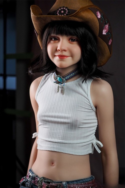 J-cute 137cm バスト平 AGB36（ハニー）ヘッド掲載画像は 硬めシリコンヘッド フルシリコン製ラブドール