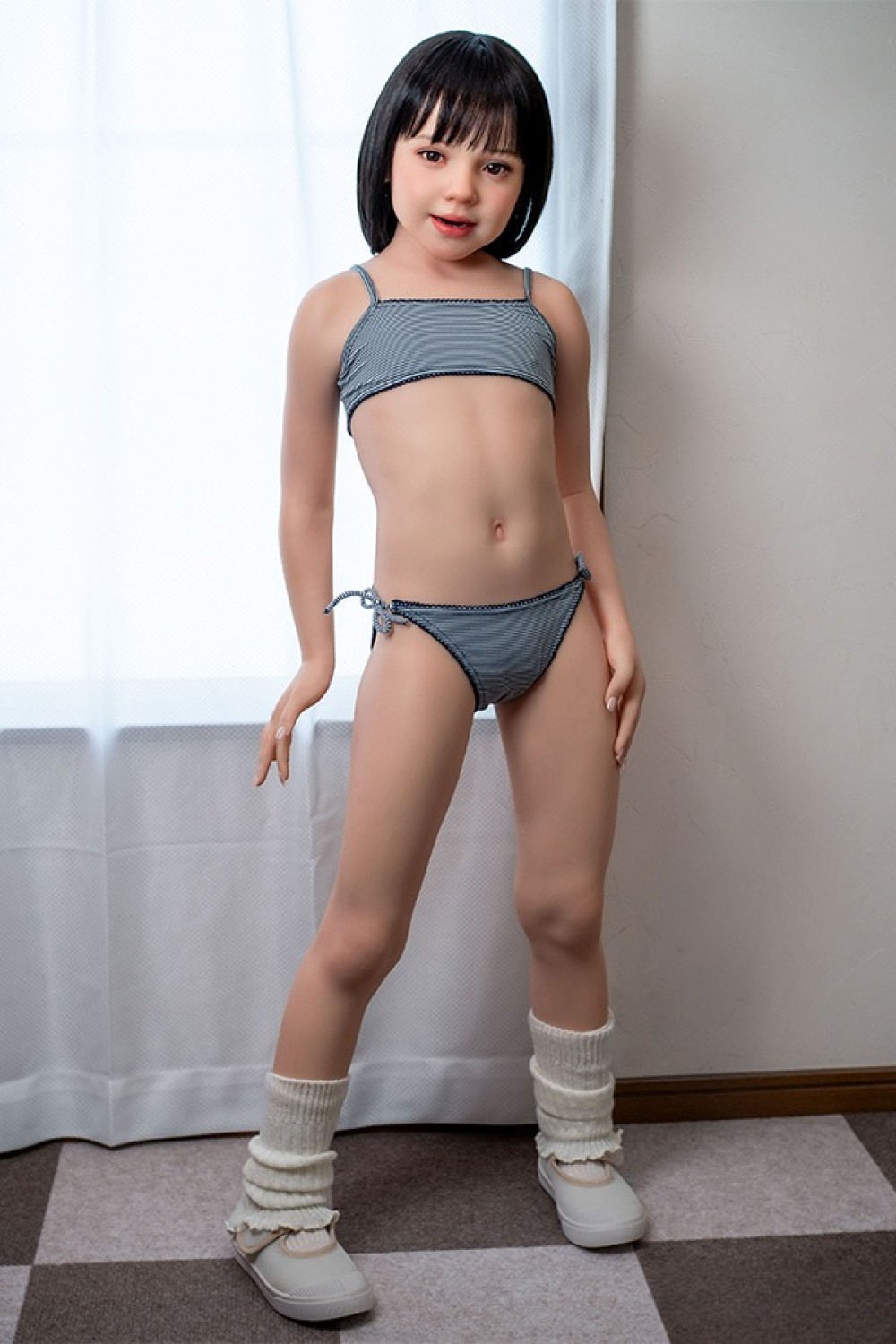 J-cute 124cm バスト平 AGB36 ハニーヘッド 掲載画像は 口開閉機能付き フルシリコン製ラブドール