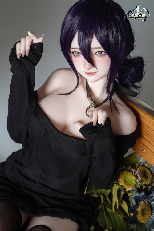 MOZU Doll 150cm Cカップ 盈盈ちゃん 26kg BJD風 フルシリコン製アニメドール 肌色＆眼球色＆メイク＆ウィッグは宣材写真と同じ