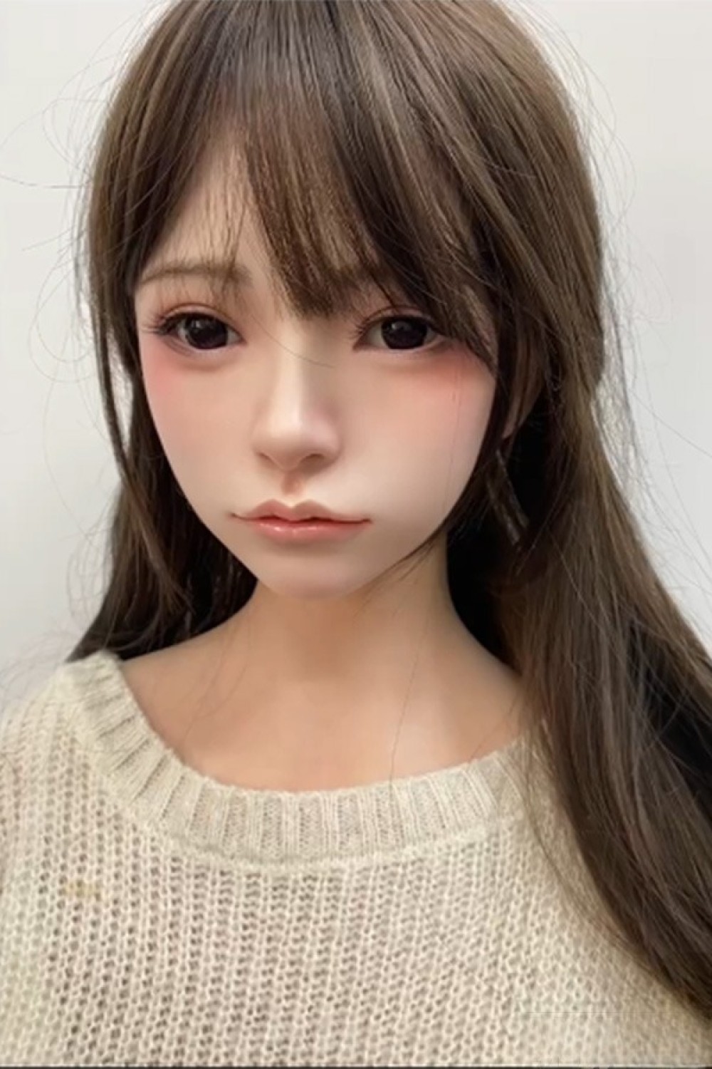 Real Girl L5（NTF03）ヘッド シリコン材質 M16ジョイント お口の開閉可能 ヘッド単体ラブドール