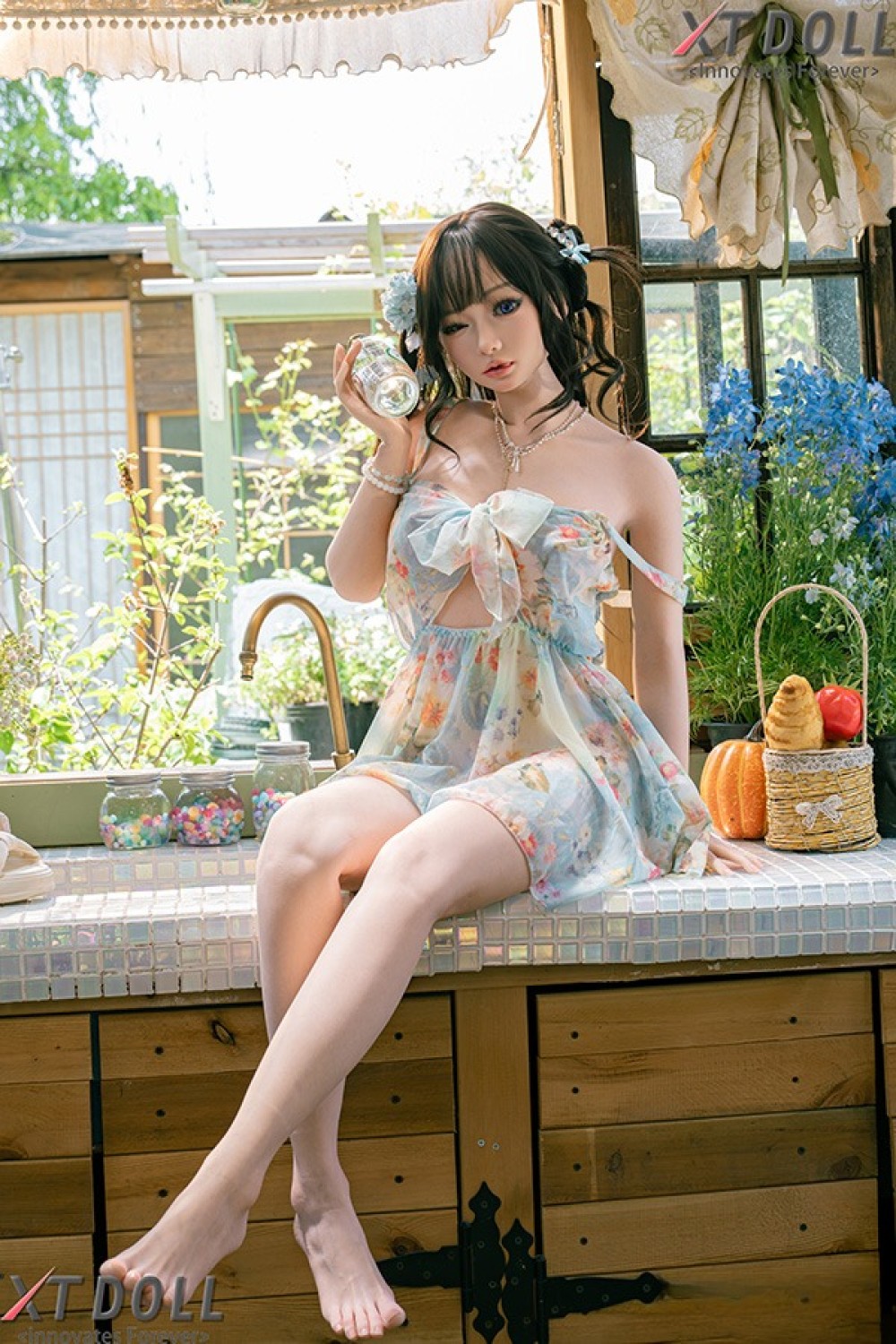 XT DOLL 157cm Dカップ Yukiヘッド 目の開閉機能付き 軽量化ボディ フルシリコン製ラブドール