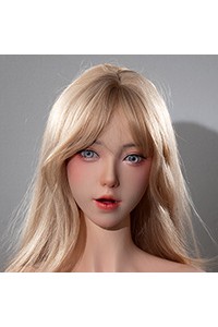 Doll Senior 148cm Cカップ 萌音 軟性シリコンヘッド オーラル機能+口開閉機能あり+模擬口腔付き 掲載画像はフルシリコン製ラブドール