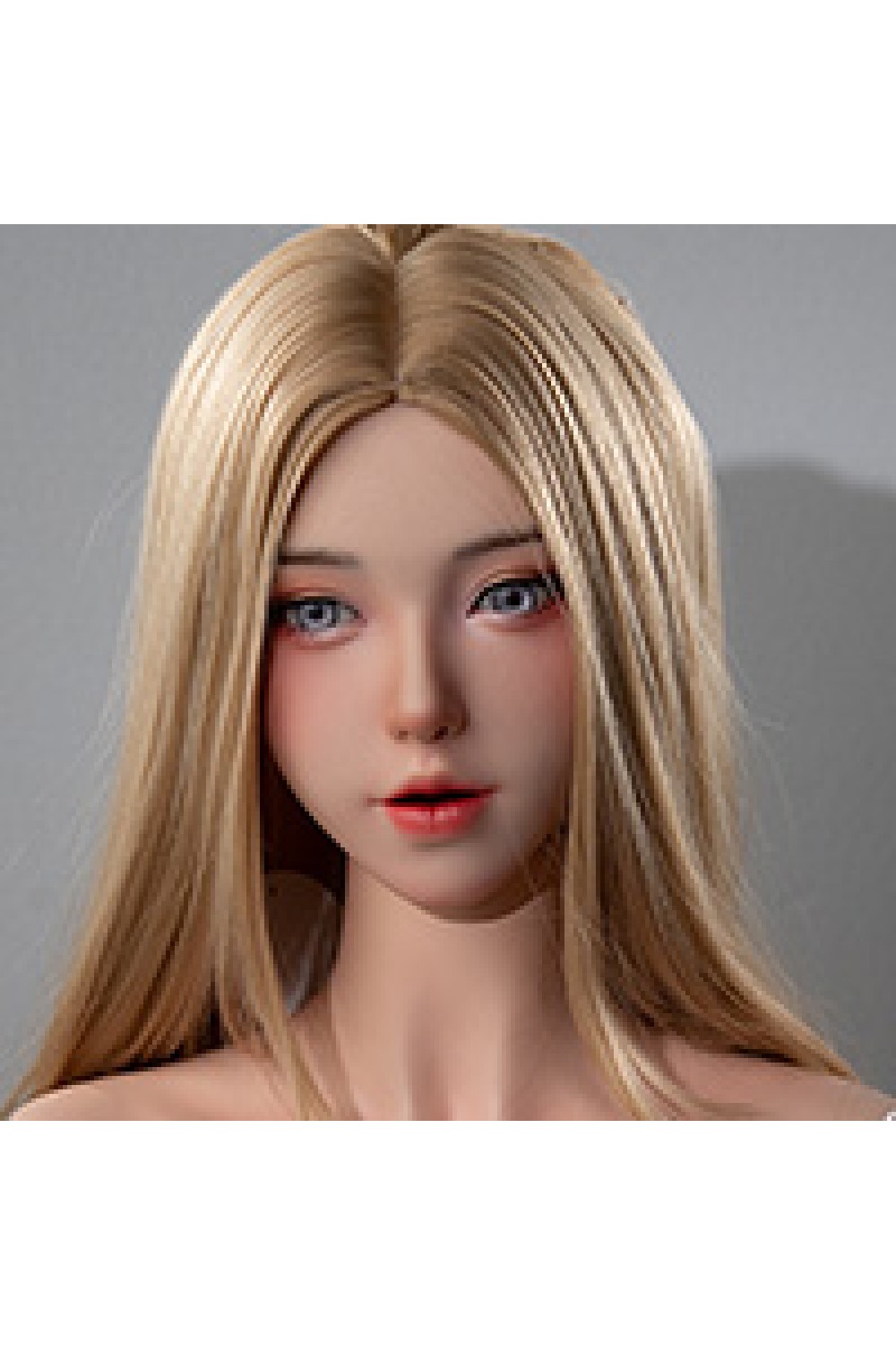 Doll Senior 148cm Cカップ 萌音 軟性シリコンヘッド オーラル機能+口開閉機能あり+模擬口腔付き 掲載画像はフルシリコン製ラブドール