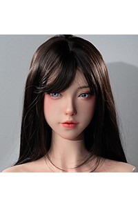 Doll Senior 148cm Cカップ 萌音 軟性シリコンヘッド オーラル機能+口開閉機能あり+模擬口腔付き 掲載画像はフルシリコン製ラブドール