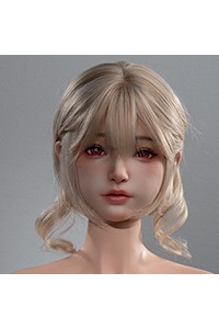Doll Senior 148cm Cカップ 萌音 軟性シリコンヘッド オーラル機能+口開閉機能あり+模擬口腔付き 掲載画像はフルシリコン製ラブドール