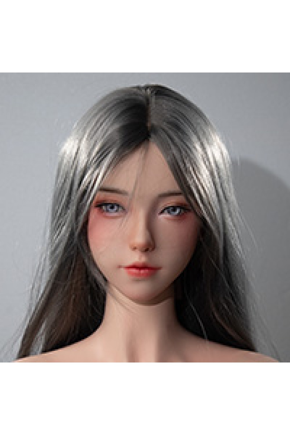 Doll Senior 148cm Cカップ 萌音 軟性シリコンヘッド オーラル機能+口開閉機能あり+模擬口腔付き 掲載画像はフルシリコン製ラブドール