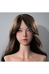 Doll Senior 148cm Cカップ 萌音 軟性シリコンヘッド オーラル機能+口開閉機能あり+模擬口腔付き 掲載画像はフルシリコン製ラブドール