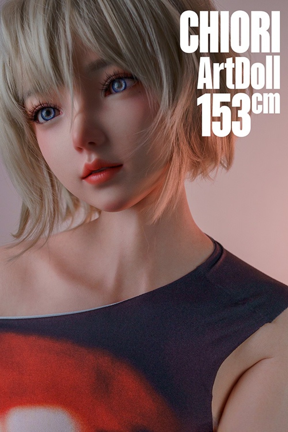 Art-doll 153cm Fカップ 源千織（Chiori）ヘッド 21.5kgの軽量化 リアル皮膚付き フルシリコン製ラブドール