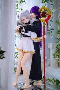 Aotume Doll 145cm Bカップ #134ヘッド エルフ耳 掲載画像はTPE製ラブドール
