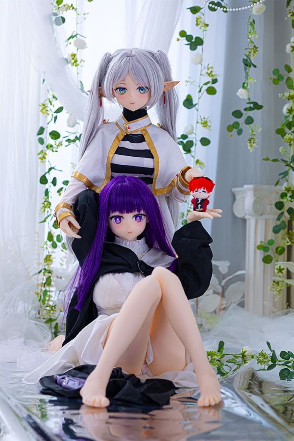 Aotume Doll 145cm Bカップ #134ヘッド エルフ耳 掲載画像はTPE製ラブドール