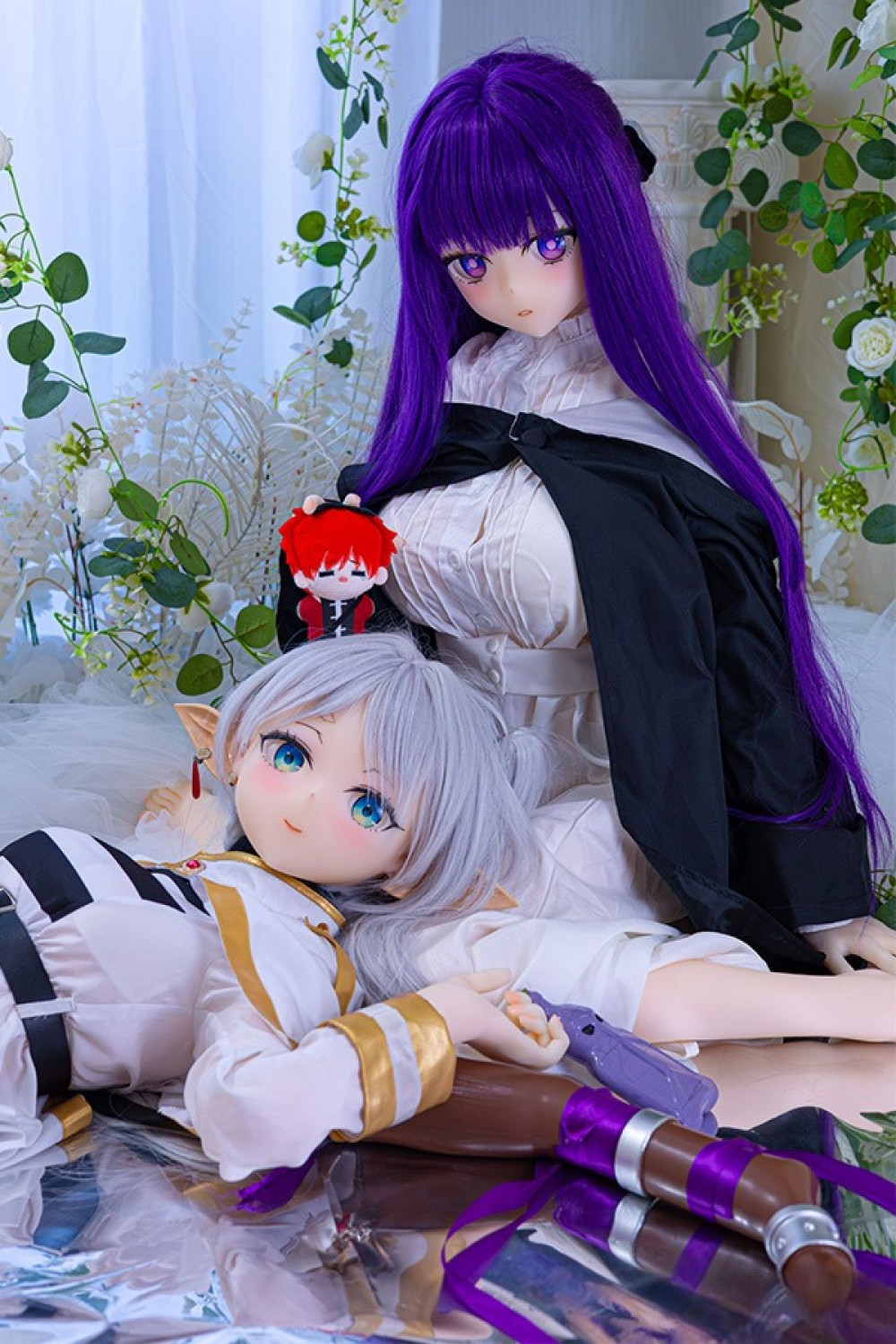 Aotume Doll 145cm Bカップ #134ヘッド エルフ耳 掲載画像はTPE製ラブドール