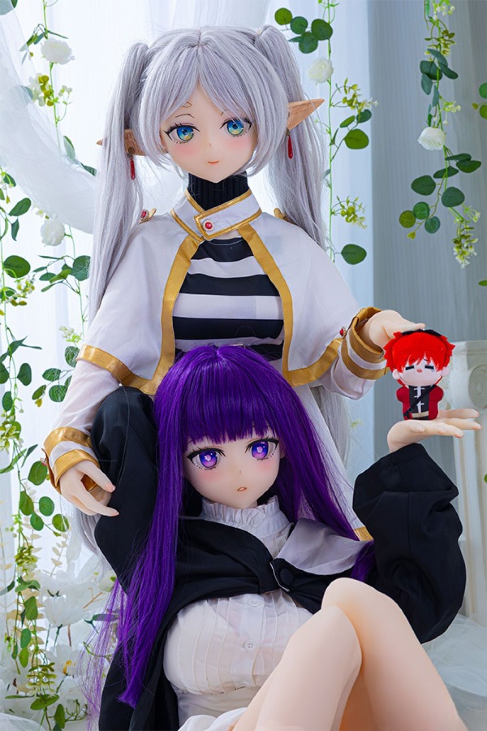 Aotume Doll 145cm Bカップ #134ヘッド エルフ耳 掲載画像はTPE製ラブドール