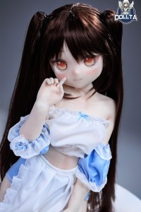 DOLLTA 85cm AA カップ 芽依（Mei）ヘッド アニメドール 肌色＆眼球色＆メイク＆衣装は宣材写真と同じ M16ジョイント フルシリコン製