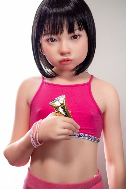 J-cute 128cm バスト平 AGB08 衣音ヘッド 掲載画像は フルシリコン製ラブドール