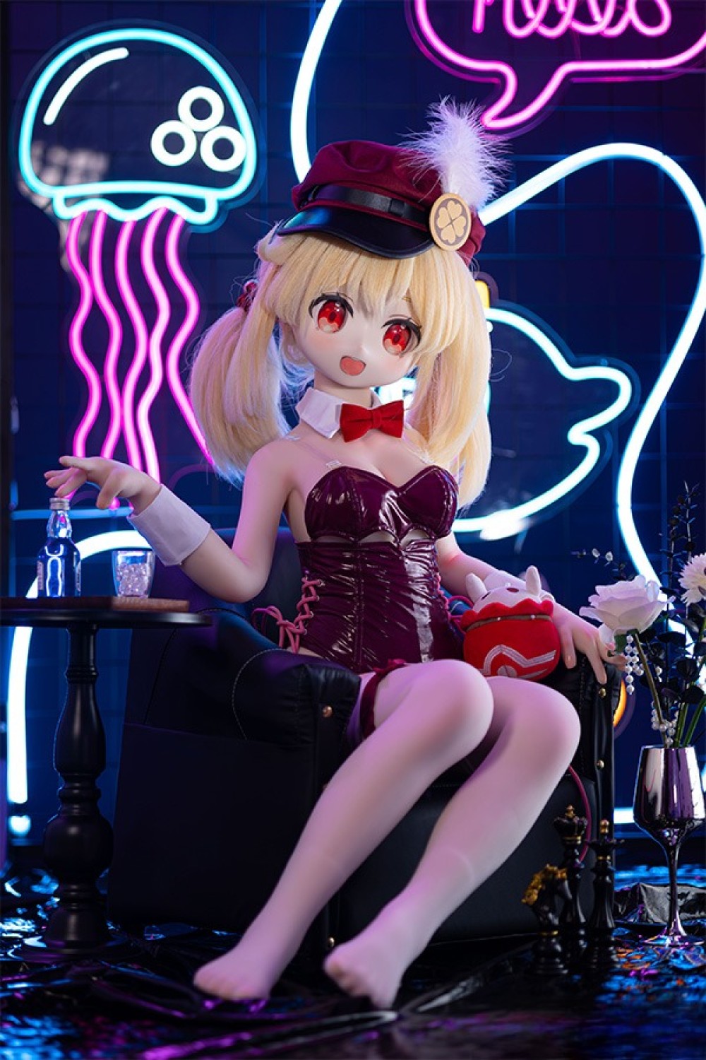 MW Girl 魔物姫 115cm #嘟嘟可 バスト大 アニメドール 宣材写真と同じ衣装&ウィッグも付属 掲載画像はソフトビニールヘッド＋シリコン製ラブドール