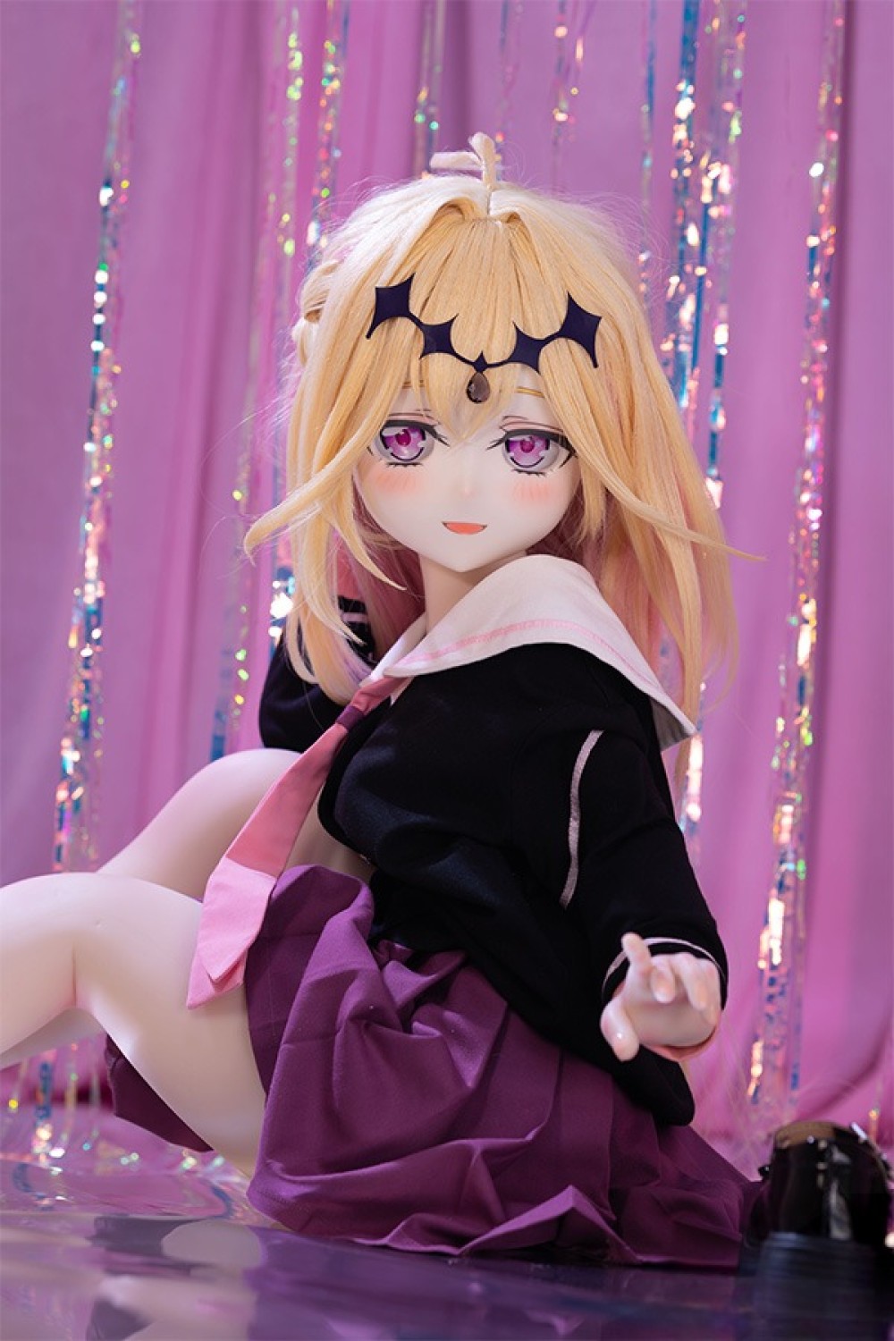 MW Girl 魔物姫 115cm バスト中 #路路可ちゃん アニメドール 宣材写真と同じ衣装&ウィッグも付属 掲載画像はソフトビニールヘッド＋シリコン製ラブドール