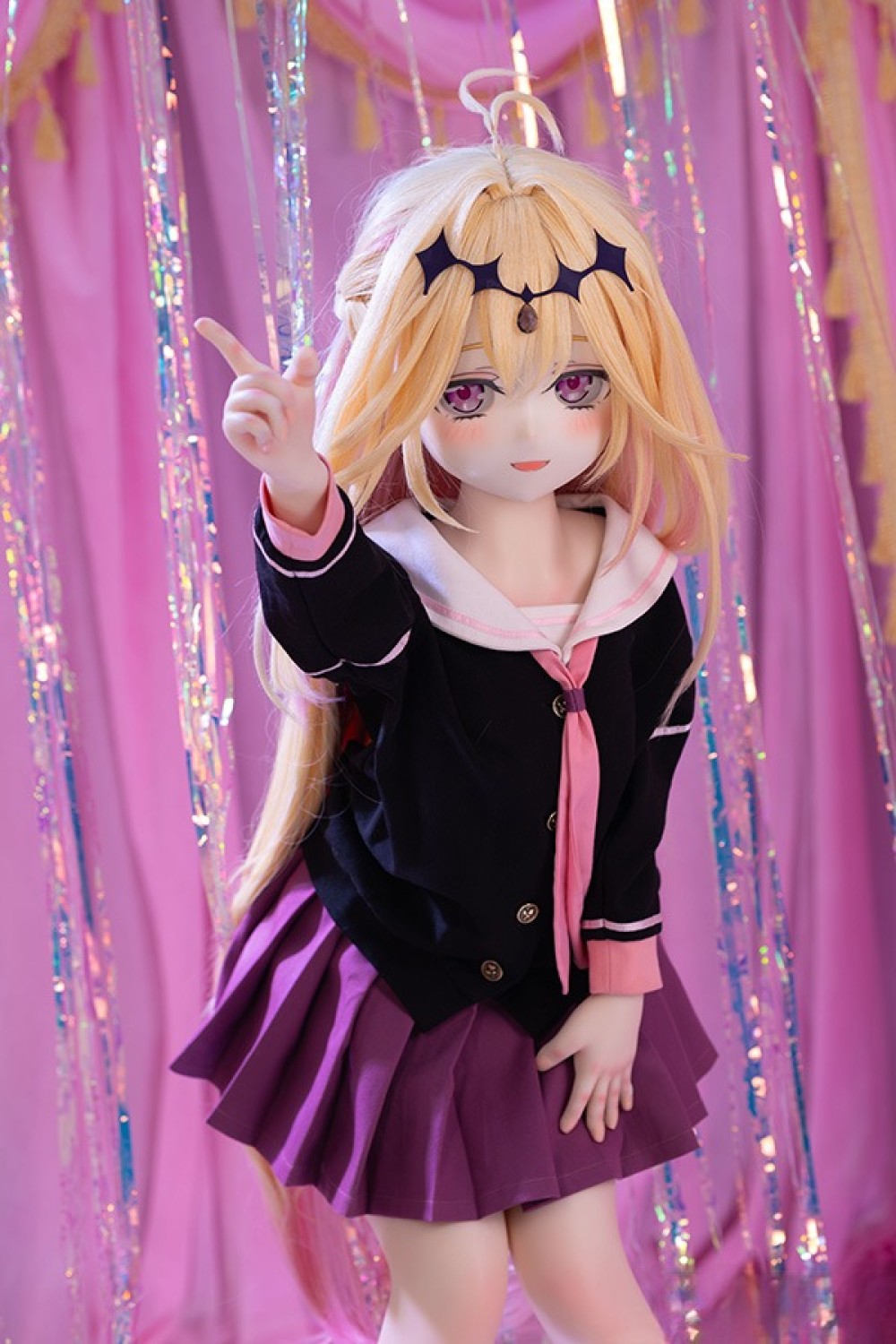 MW Girl 魔物姫 115cm バスト中 #路路可ちゃん アニメドール 宣材写真と同じ衣装&ウィッグも付属 掲載画像はソフトビニールヘッド＋シリコン製ラブドール