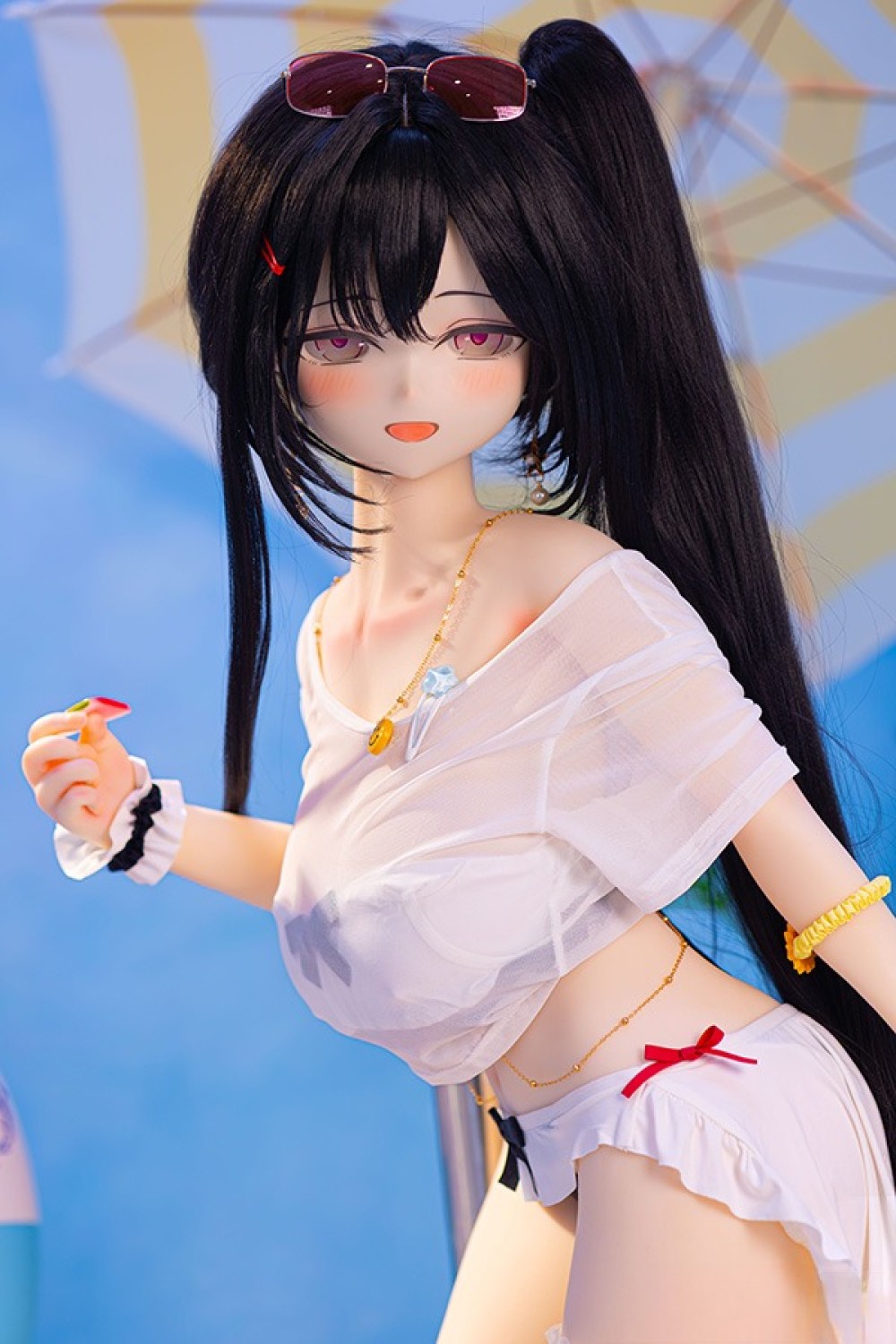 MW Girl 魔物姫 121cm バスト大 #木西子 宣材写真と同じ衣装&ウィッグも付属 掲載画像はビニールヘッド+シリコンボディラブドール