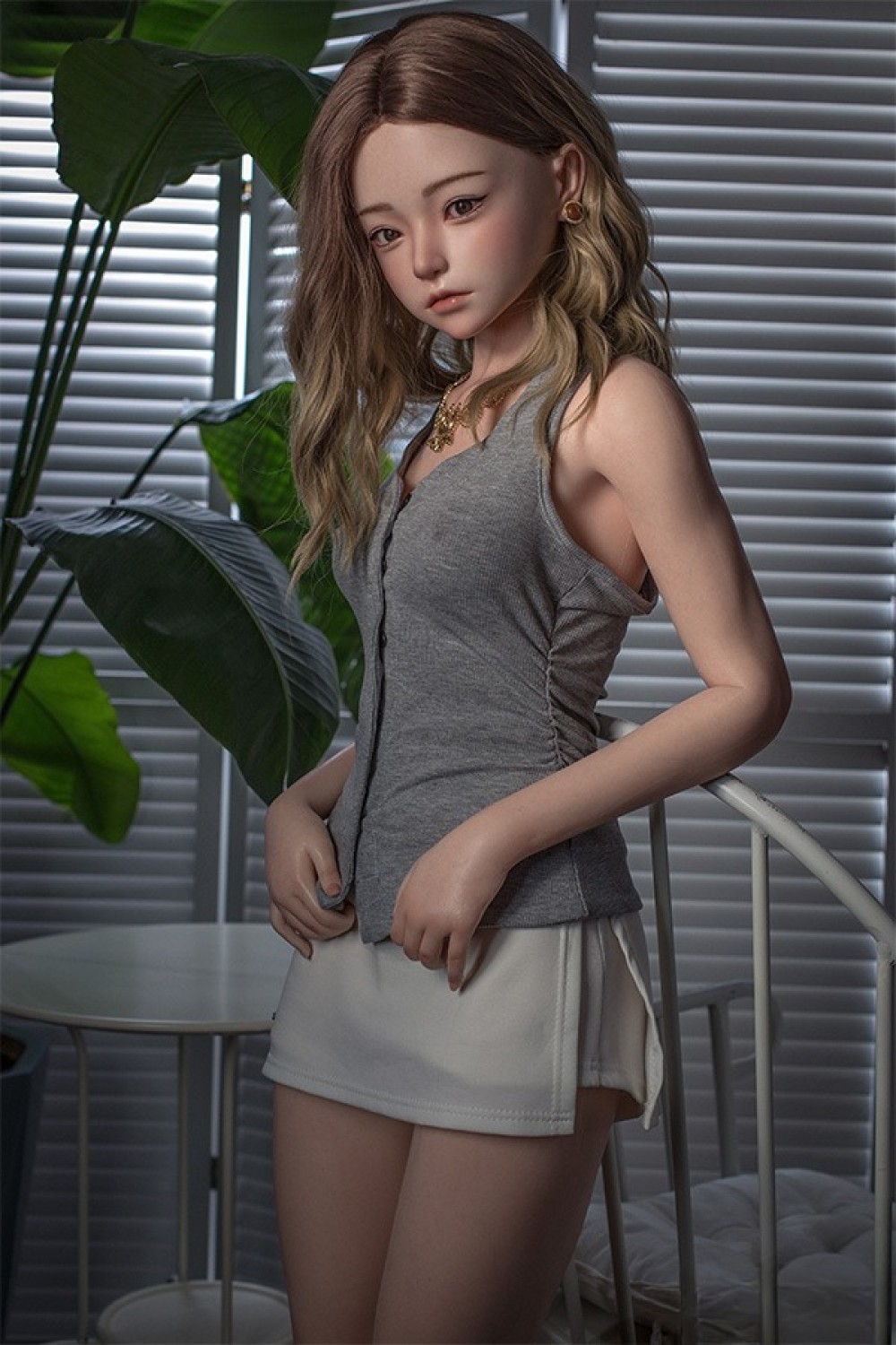My Loli Waifu 略称MLW 149cm Bカップ #125B Unaヘッド 口開閉機能付き フルシリコン製ラブドール