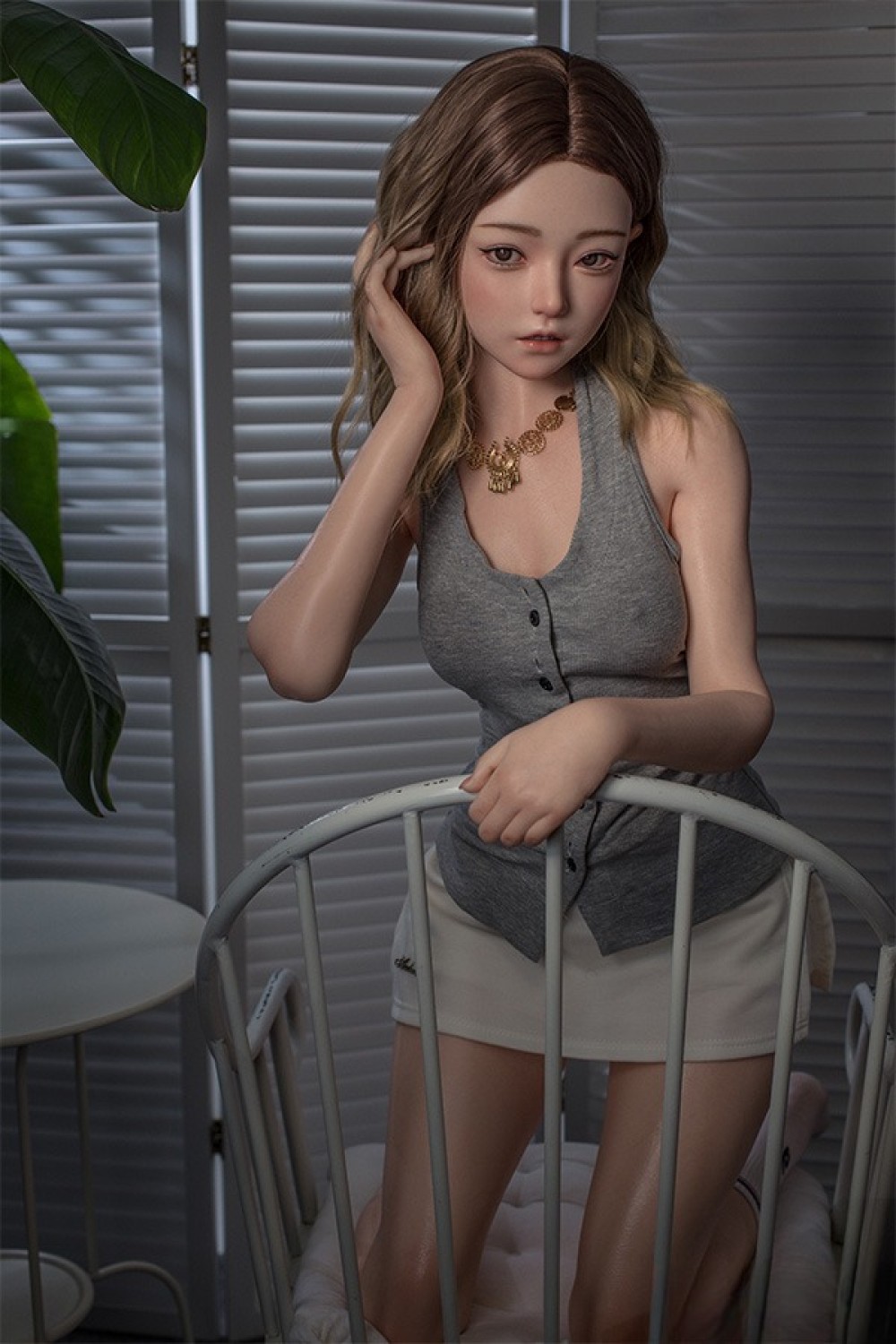 My Loli Waifu 略称MLW 149cm Bカップ #125B Unaヘッド 口開閉機能付き フルシリコン製ラブドール