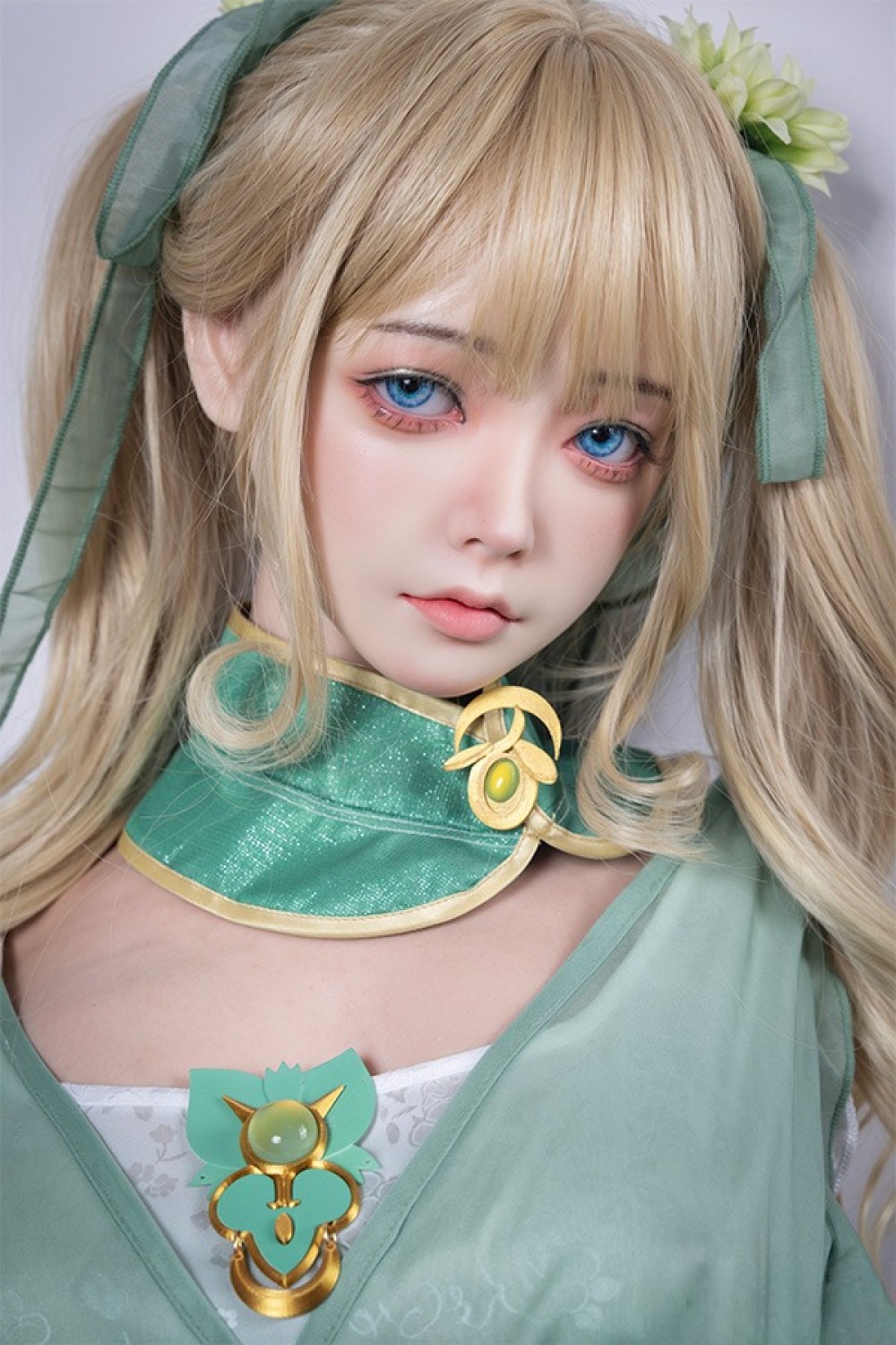 Real Girl L1ヘッド シリコン材質 M16ジョイント お口の開閉可能 ヘッド単体ラブドール