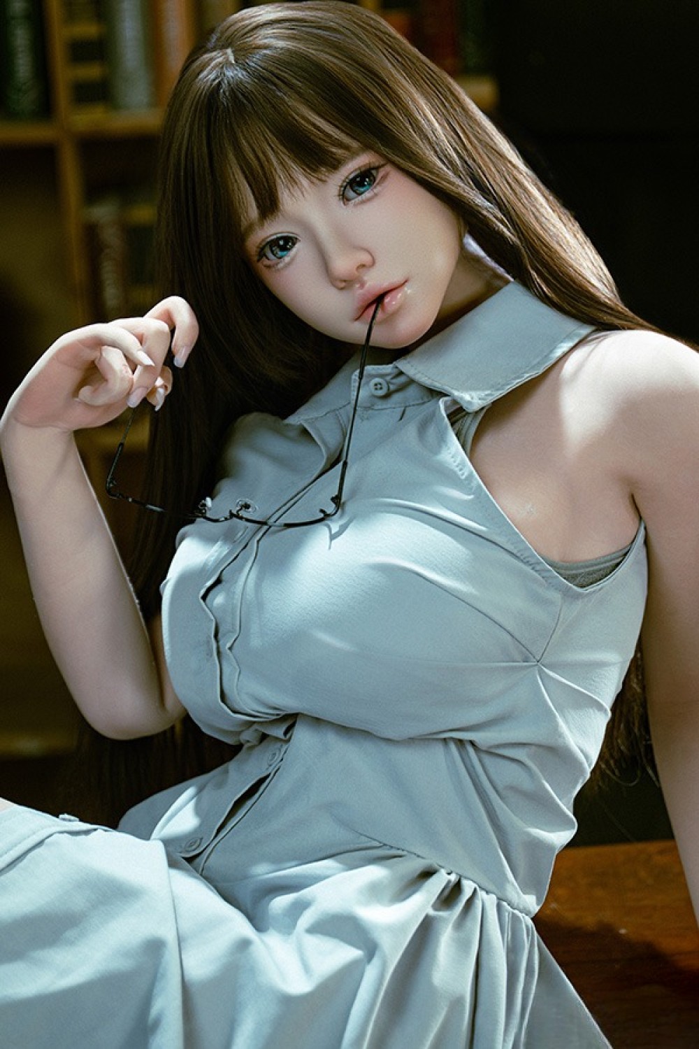 Real Girl｜RainStorm別注品 153cm Iカップ 猫（ねこ）ヘッド 目の開閉機能付き リアル皮膚ボディ フルシリコン製ラブドール