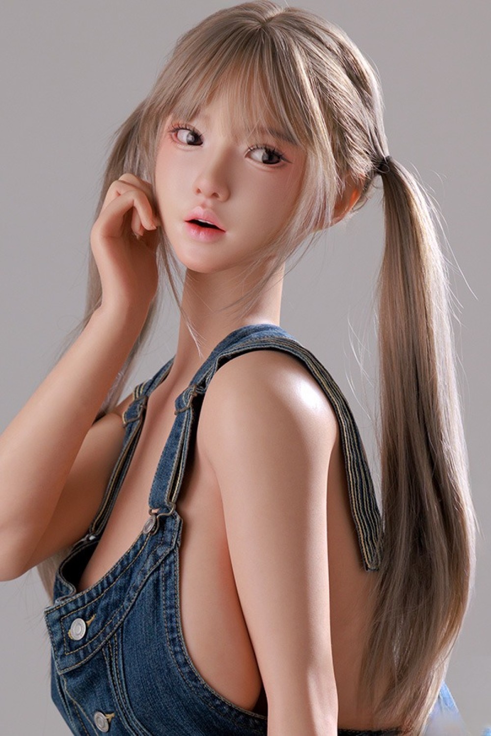Real Girl｜RainStorm別注品 153cm Iカップ 猫（ねこ）ヘッド 目の開閉機能付き リアル皮膚ボディ フルシリコン製ラブドール