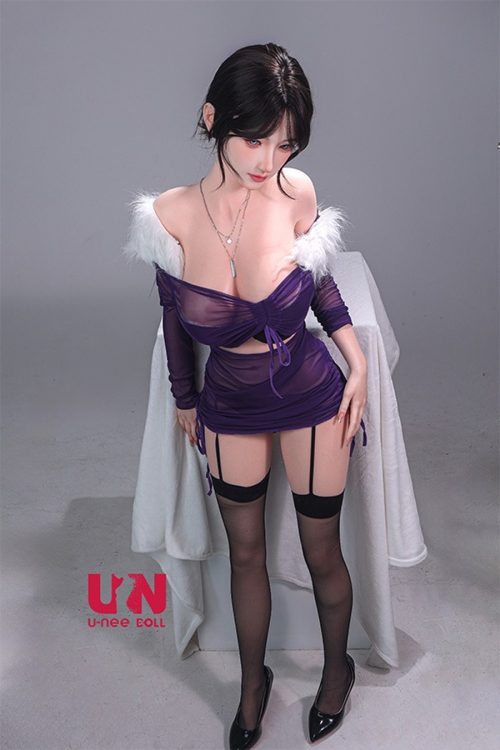 Uneedoll 158cm Eカップ 初夏ヘッド メイク② 口開閉+口腔模擬付き フルシリコン製ラブドール