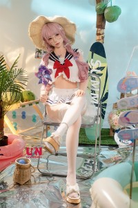 Uneedoll 155cm Cカップ 胧月ヘッド メイク③ 口開閉+口腔模擬付き フルシリコン製ラブドール