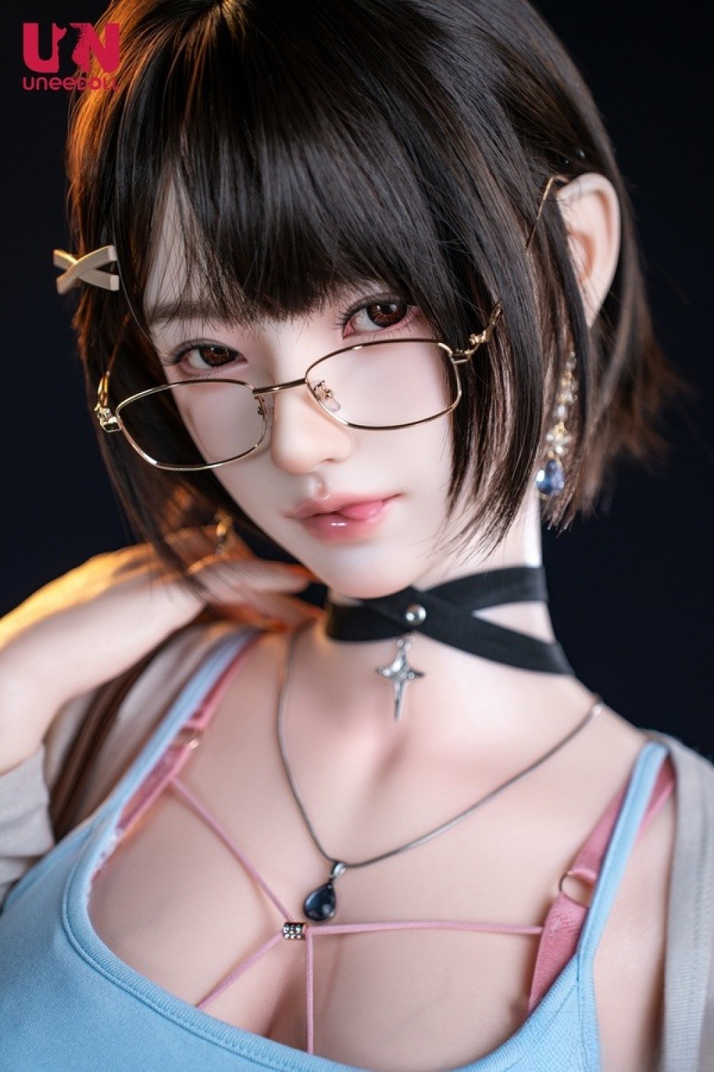 Uneedoll 158cm Eカップ 初夏ヘッド メイク① 口開閉+口腔模擬付き フルシリコン製ラブドール