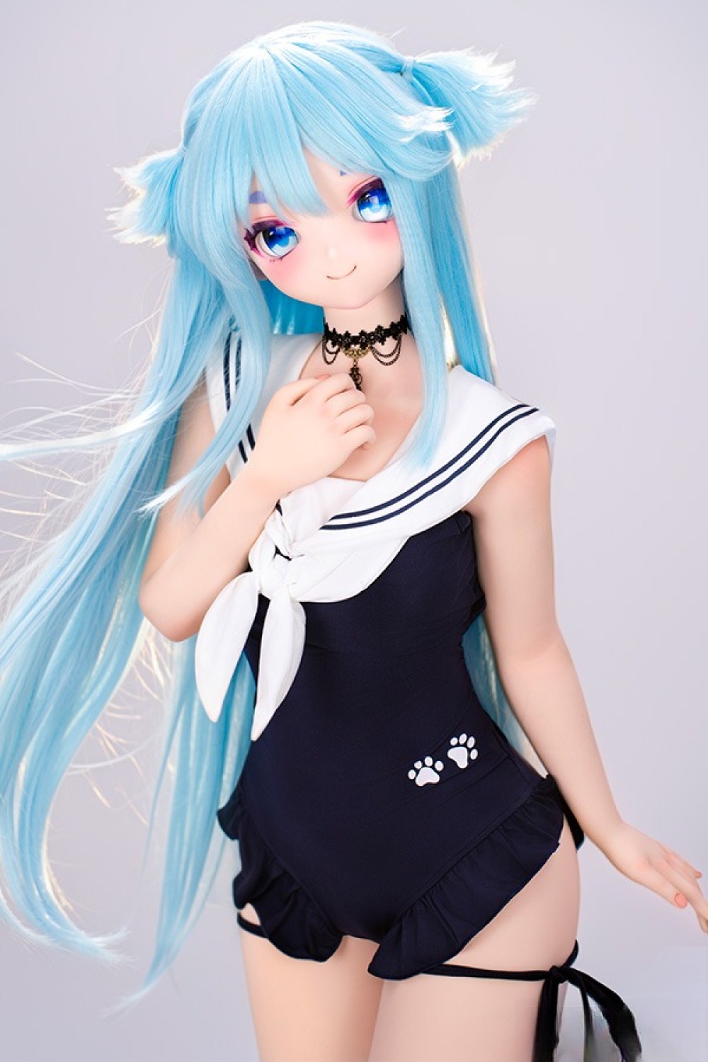 XYGO 許願谷 148cm Aカップ 尼亚（Niya）R04ヘッド 肌色＆眼球色＆メイク＆ウィッグ＆衣装は宣材写真と同じ フルシリコン製ラブドール