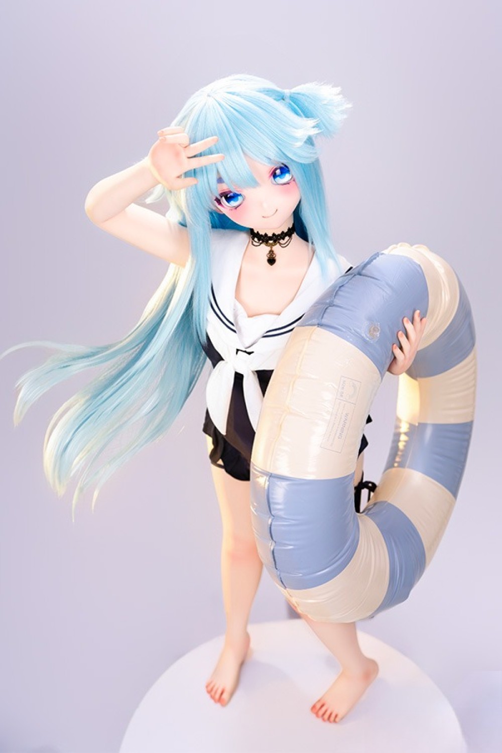 XYGO 許願谷 148cm Aカップ 尼亚（Niya）R04ヘッド 肌色＆眼球色＆メイク＆ウィッグ＆衣装は宣材写真と同じ フルシリコン製ラブドール