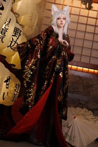 YFDOLL 166cm Fカップ #9安安ヘッド 心月狐メイク② コスプレドール リアル皮膚版 フルシリコン製ラブドール